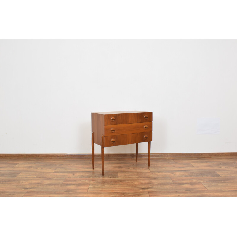 Mid Century Teak Chest Of Drawers From Hans Hawig Möbler 1960s