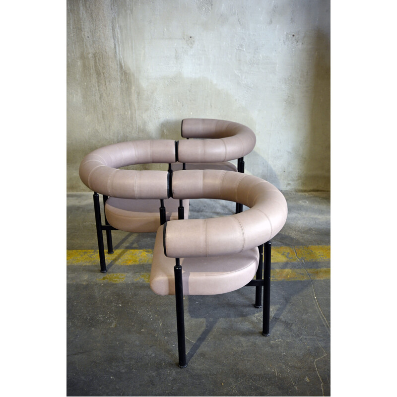 Set of 3 Cobra Chairs by Erik Jørgensen for Erik Jørgensen Møbelfabrik 1980s