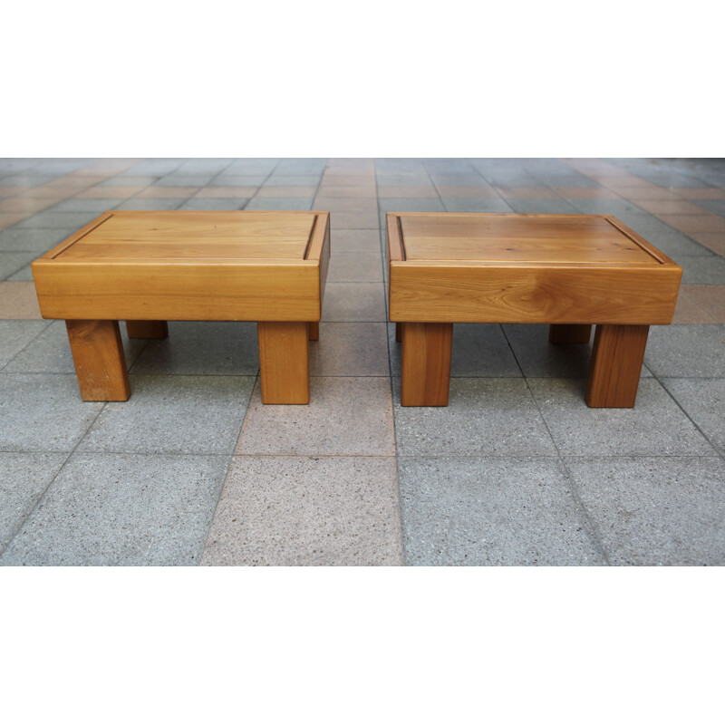 Pair of vintage Regain coffee tables 1970s