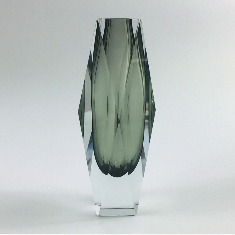Large Murano Glass Vase from Alessandro Mandruzzato, 1970s