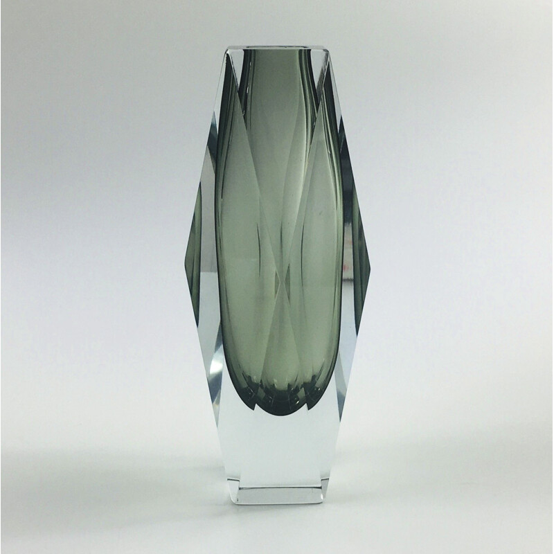 Large Murano Glass Vase from Alessandro Mandruzzato, 1970s