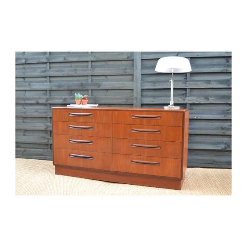 Large G-Plan "Fresco" chest of drawers, Victor Wilkins - 1960s