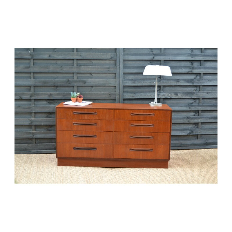 Large G-Plan "Fresco" chest of drawers, Victor Wilkins - 1960s