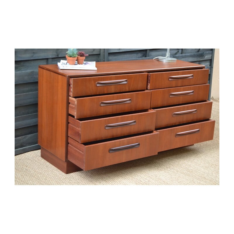 Large G-Plan "Fresco" chest of drawers, Victor Wilkins - 1960s