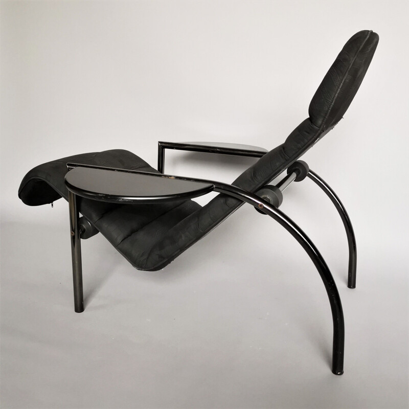 Vintage "NOE" chaise longue for Moroso, Titina Ammannati and Giampiero Vitteli, 1980