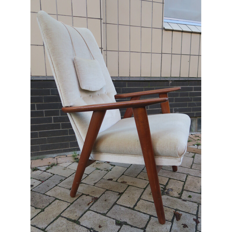 Dänischer Vintage-Sessel aus Teakholz Modell 230 von Kurt Olsen