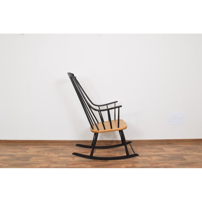 Mid-Century Swedish Rocking Chair by Lena Larsson for Nesto, 1960s