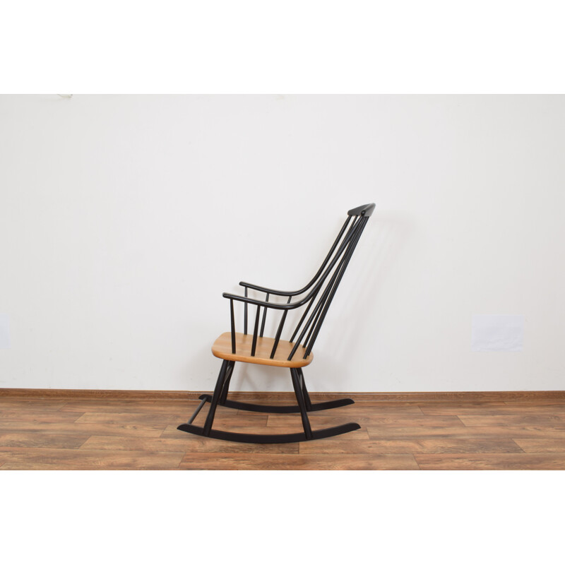 Mid-Century Swedish Rocking Chair by Lena Larsson for Nesto, 1960s