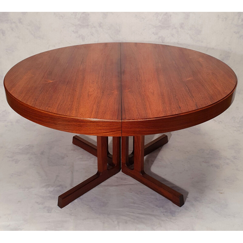 Large Scandinavian Table By Johannes Andersen For Hans Bech - Rosewood - 1968