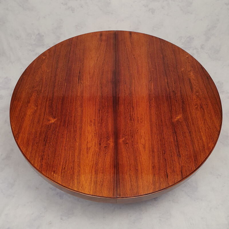 Large Scandinavian Table By Johannes Andersen For Hans Bech - Rosewood - 1968