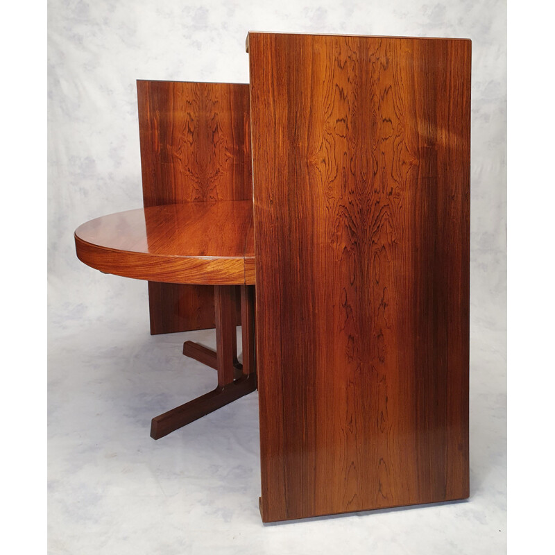 Grande Table Scandinave De Johannes Andersen Pour Hans Bech - Palissandre - 1968