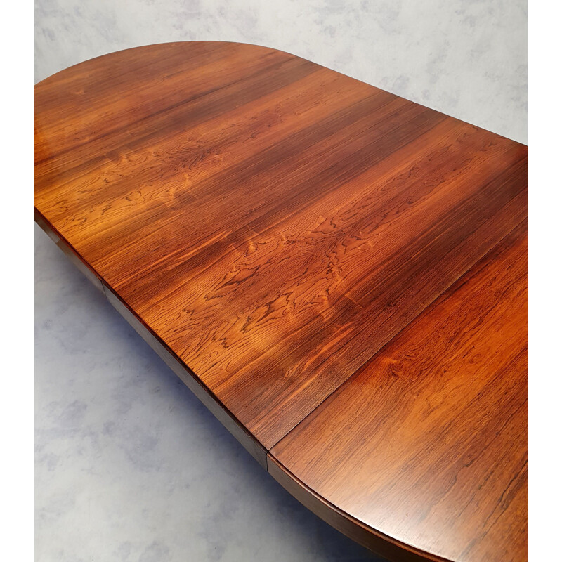 Large Scandinavian Table By Johannes Andersen For Hans Bech - Rosewood - 1968