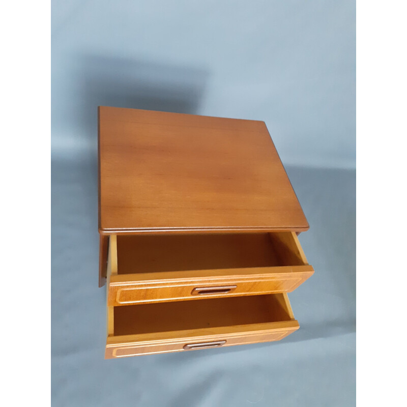 Pair of Vintage Danish Teak Chevets 1960