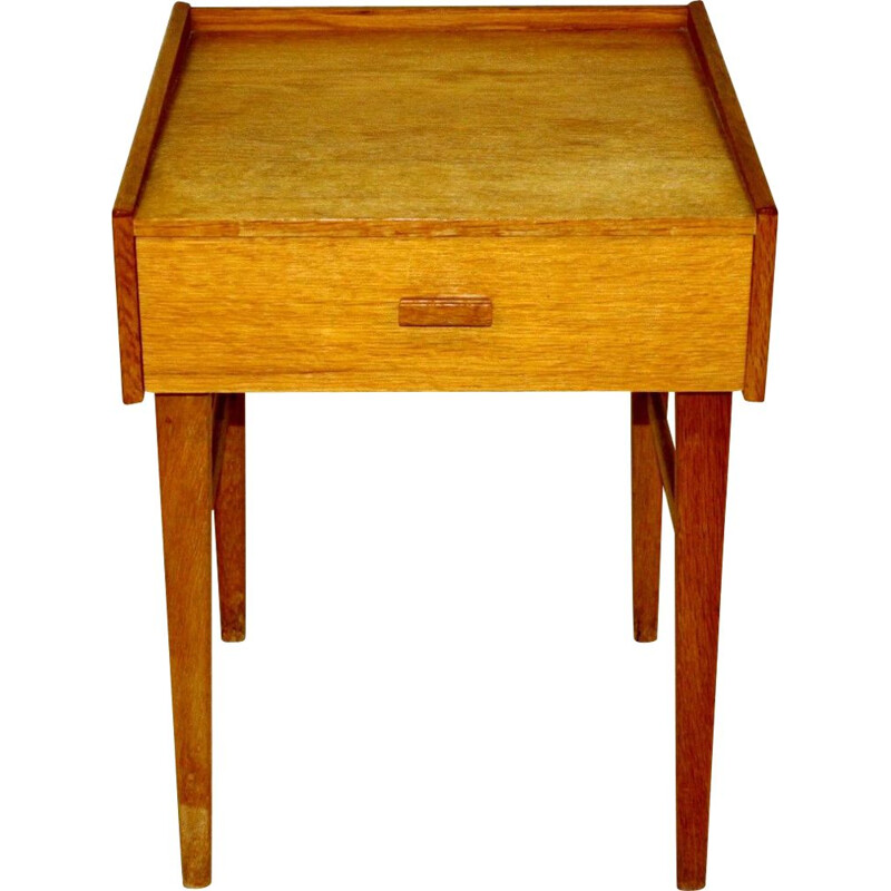 Vintage teak bedside table, Sweden 1960