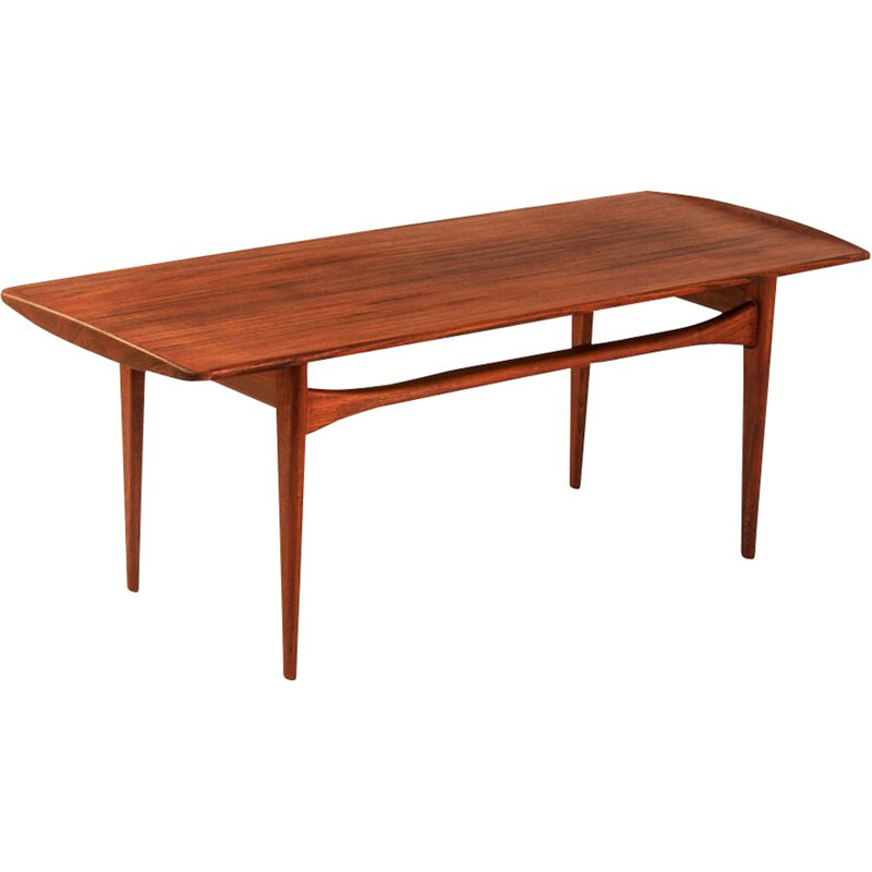 Table basse vintage par Tove et Edvard Kindt-Larsen, 1960