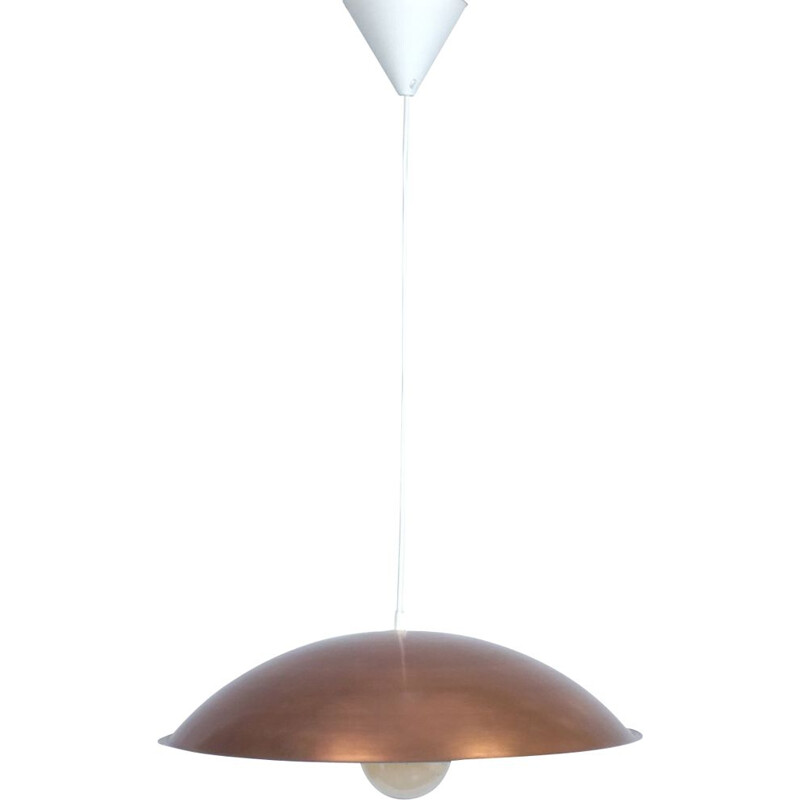 Lámpara colgante de cobre vintage