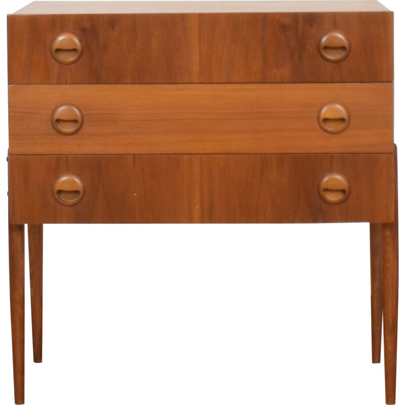 Mid Century Teak Chest Of Drawers From Hans Hawig Möbler 1960s