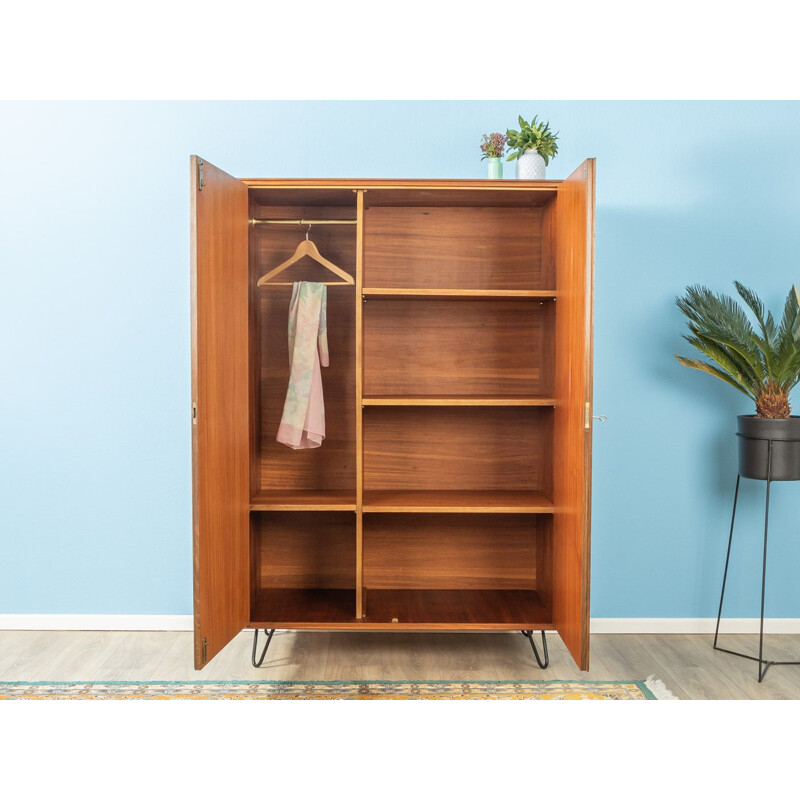 Vintage Wardrobe in walnut 1950s