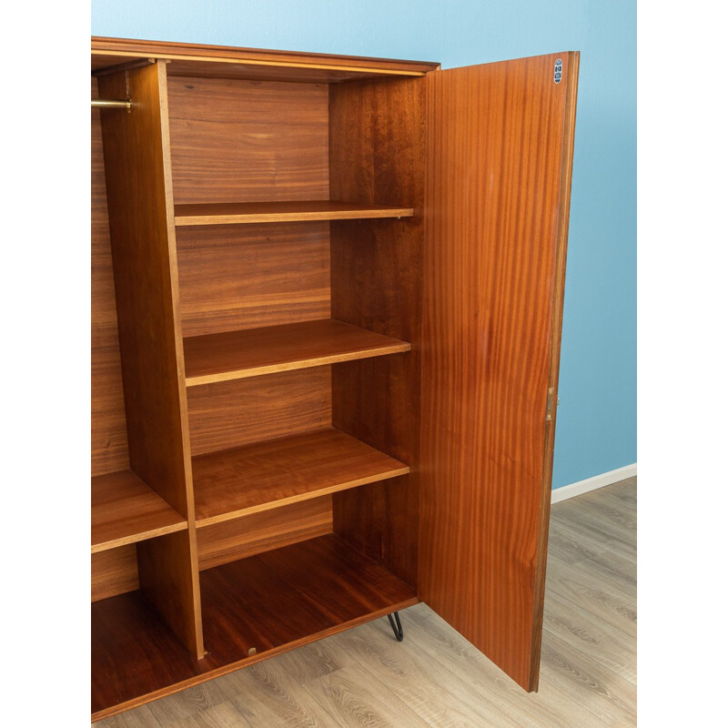 Vintage Wardrobe in walnut 1950s