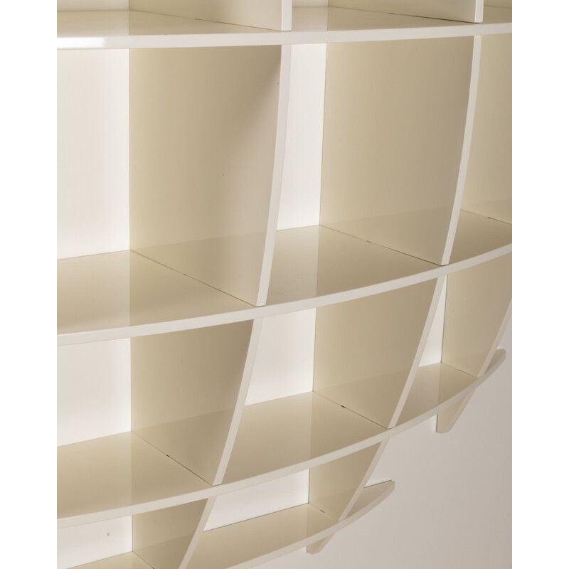 Wall bookcase by Manfredo Massironi 1970