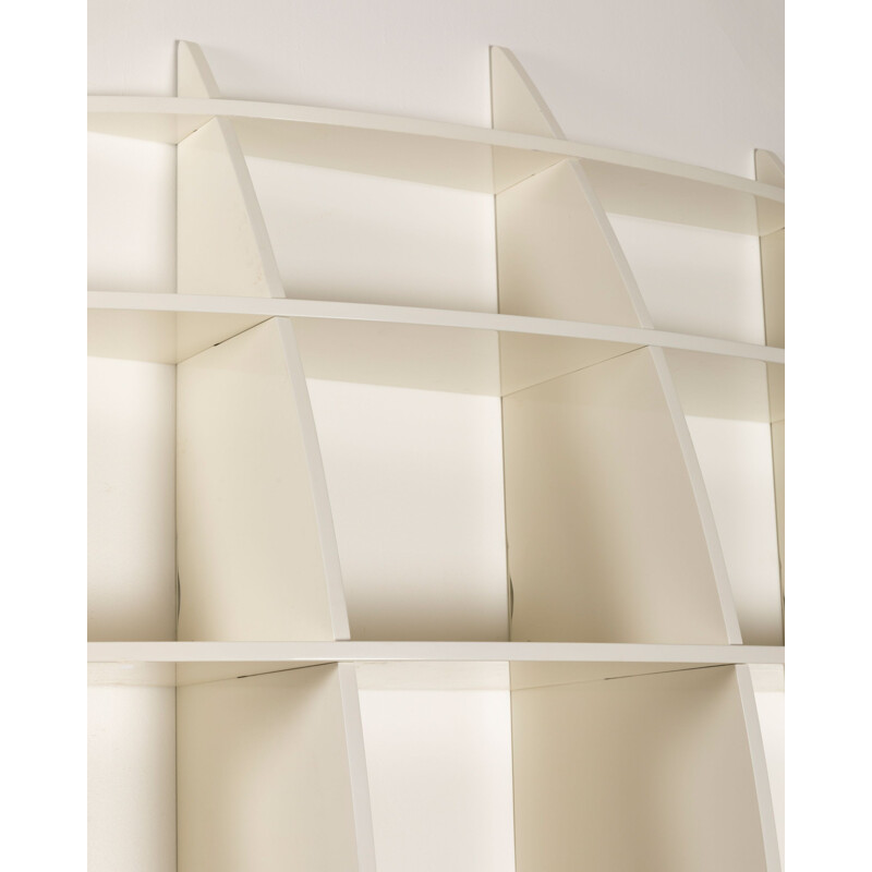 Wall bookcase by Manfredo Massironi 1970