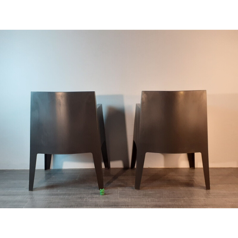 Pair of vintage "Toy" Armchairs, Philippe Starck for Driade