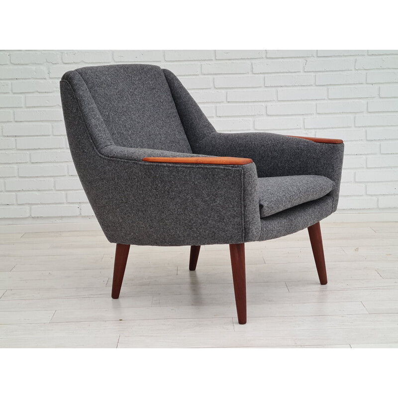 Vintage Completely renovated armchair, Danish 1970s