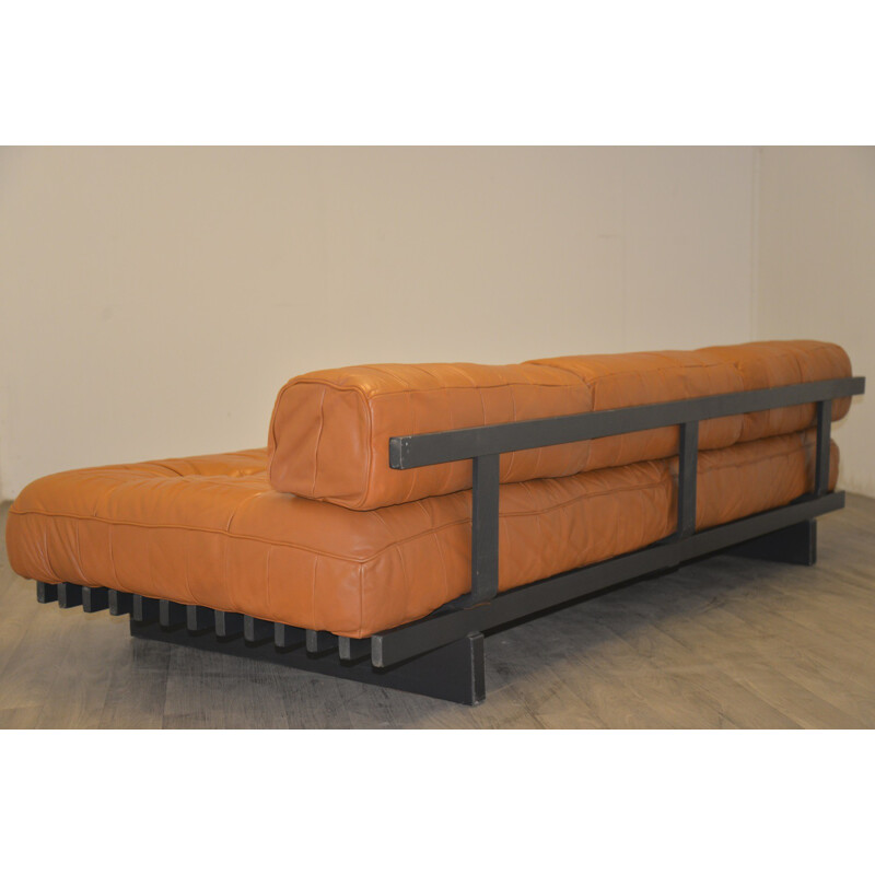 Vintage De Sede "DS 80" daybed in aniline leather - 1960s