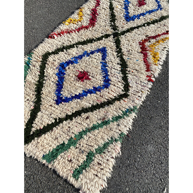 Berber carpet Azilal 70 by 165 cm