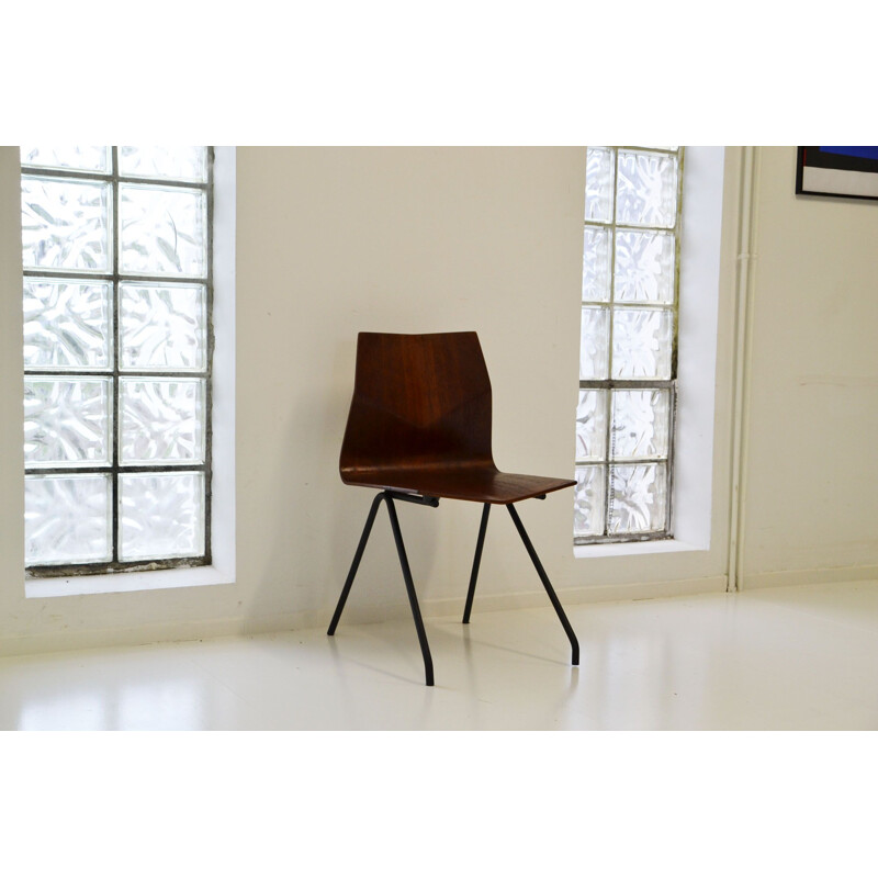 Vintage Diamond Chair René-Jean Caillette by Steiner 1950s