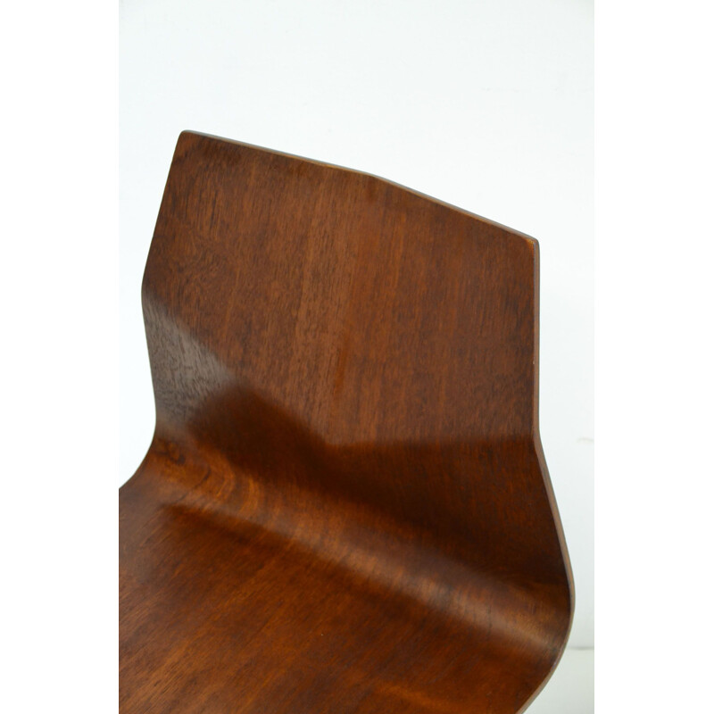 Vintage Diamond Chair René-Jean Caillette by Steiner 1950s