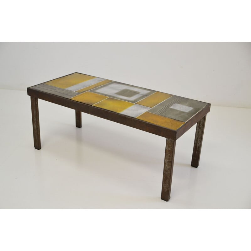 Roger Capron vintage coffee table