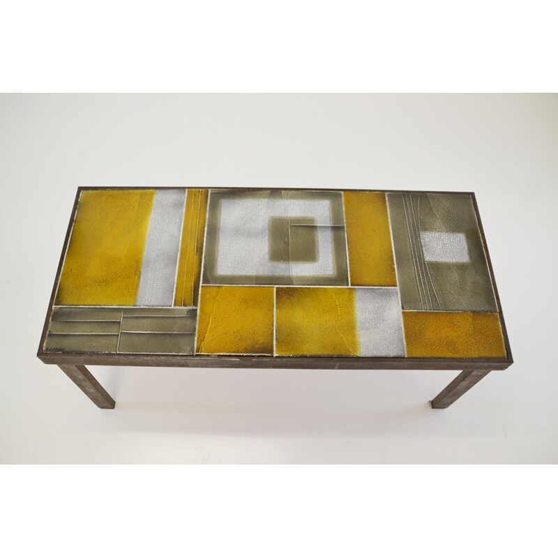 Roger Capron vintage coffee table