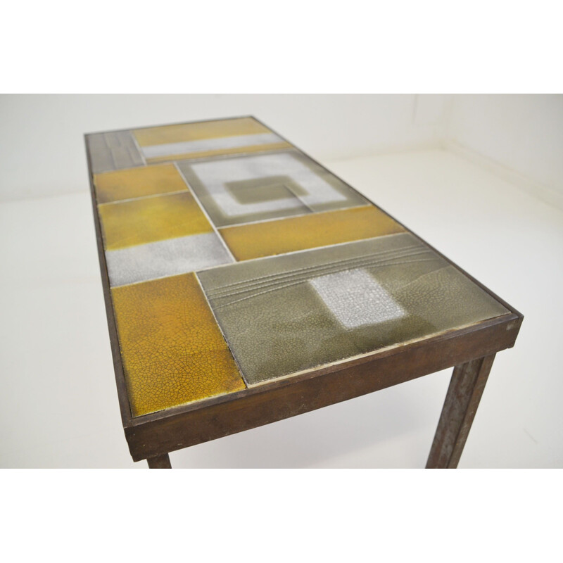 Roger Capron vintage coffee table