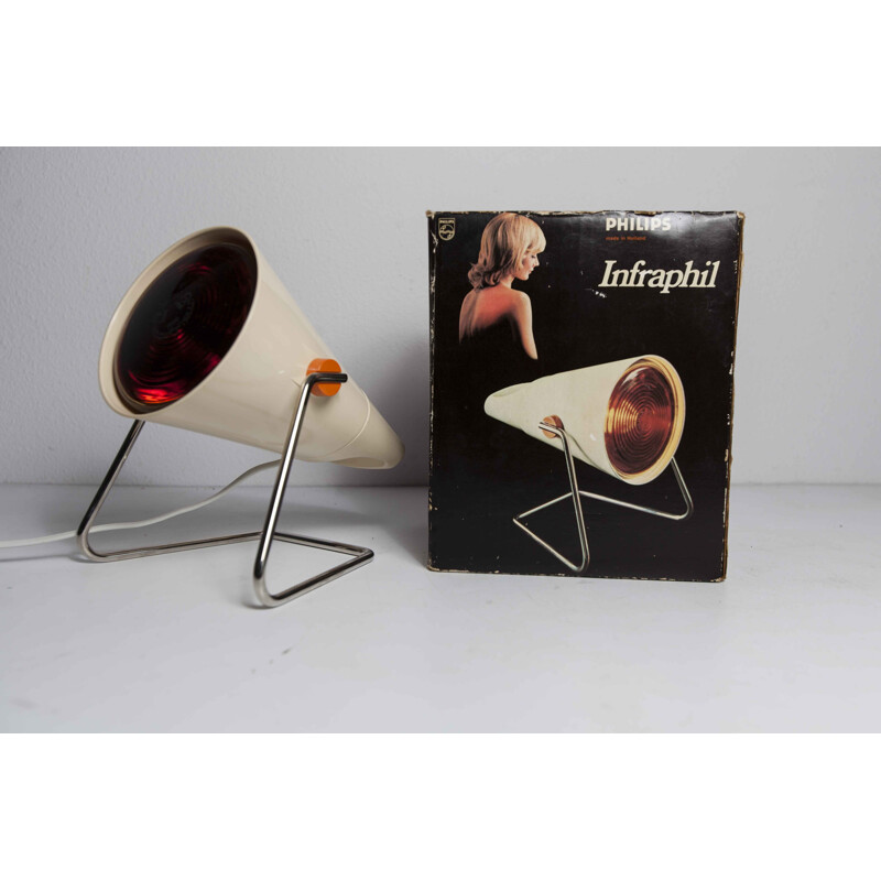 Lampe vintage Philips Infraphil de 1980