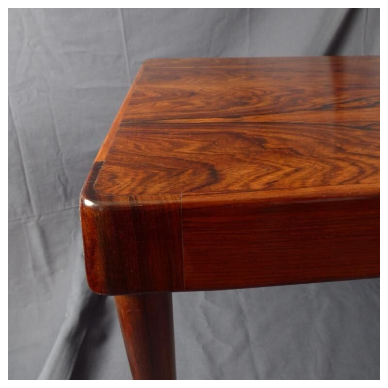 Mesa de café Vintage rosewood, Dinamarca 1960