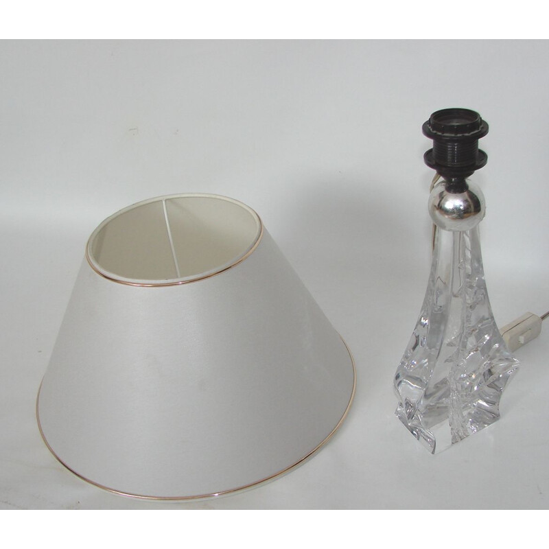 Vintage Daum Nancy lamp France 1970s