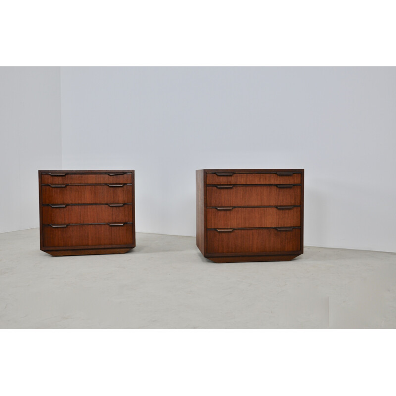 Pair of vintage danish sideboard 1970s