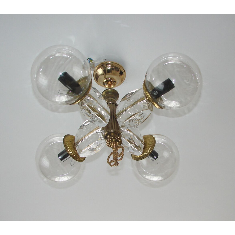 Vintage Chandelier Italy 1960s