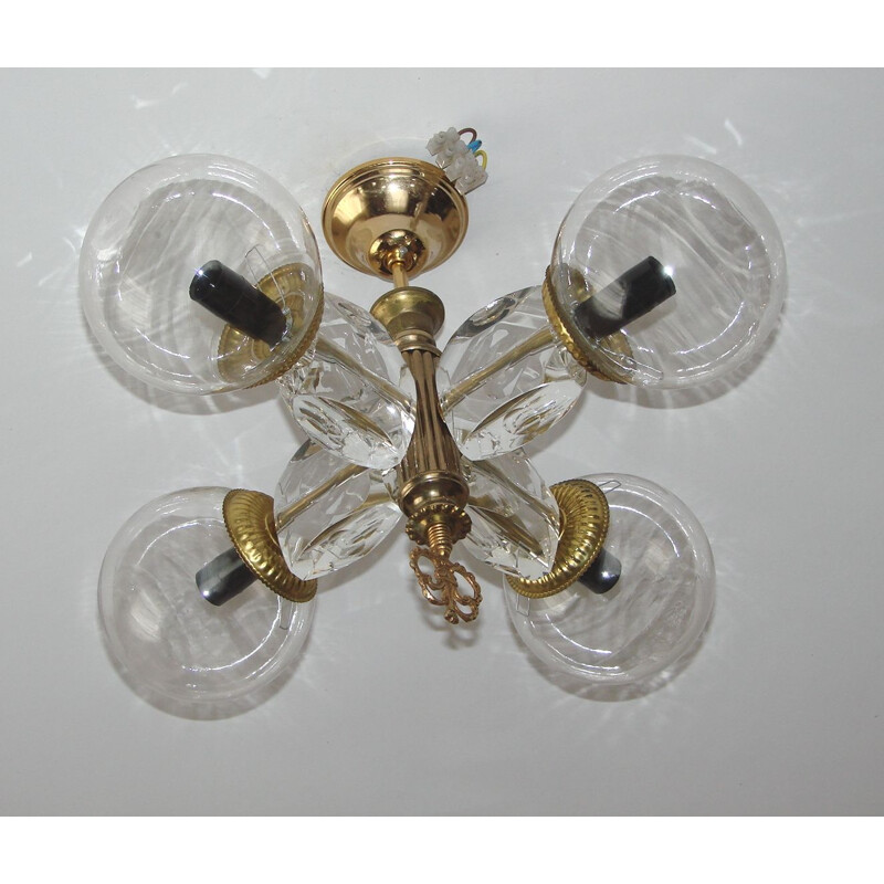 Vintage Chandelier Italy 1960s