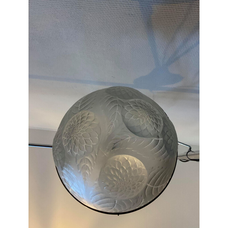 Vintage hanging lamp René Lalique 1921s