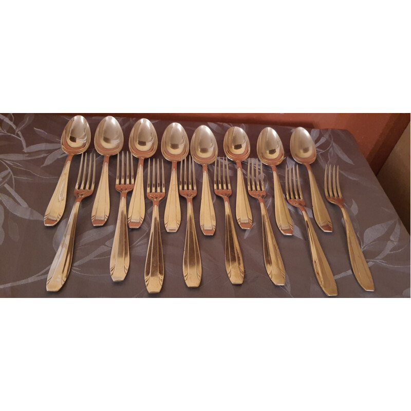 Vintage art deco cutlery