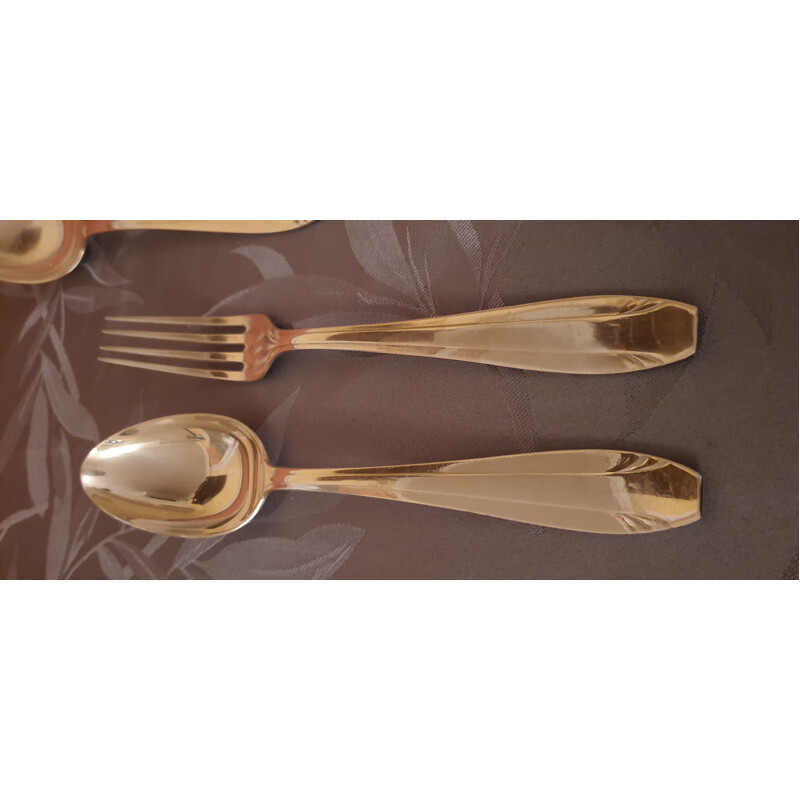 Vintage art deco cutlery