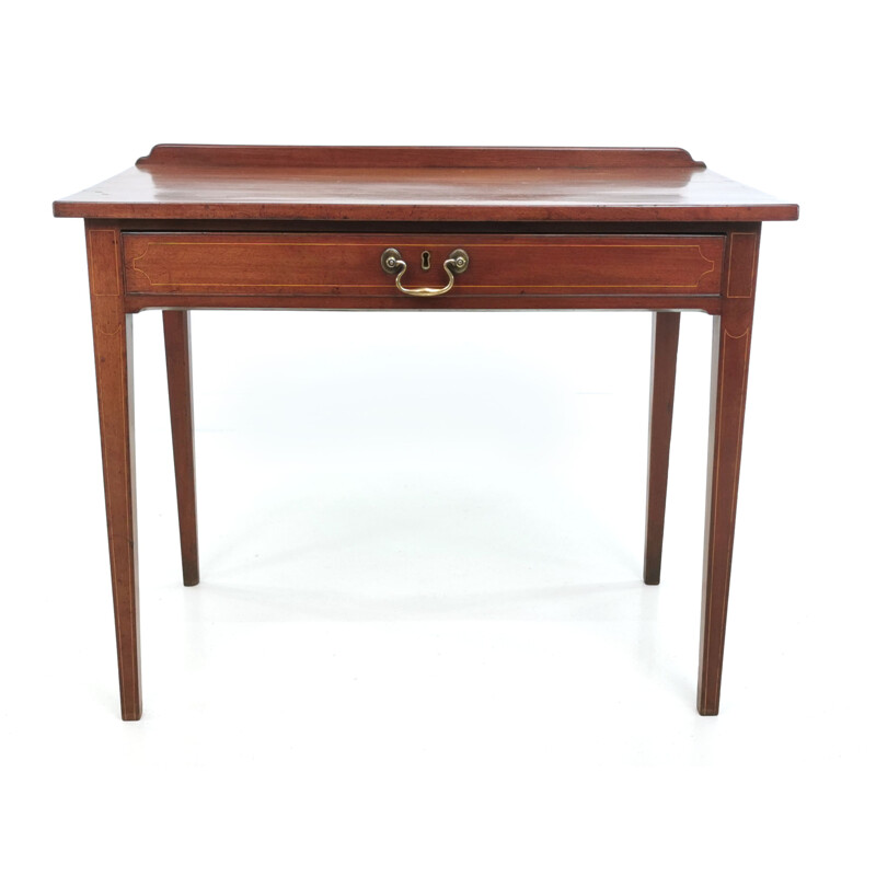 Bureau vintage anglais en acajou de style géorgien