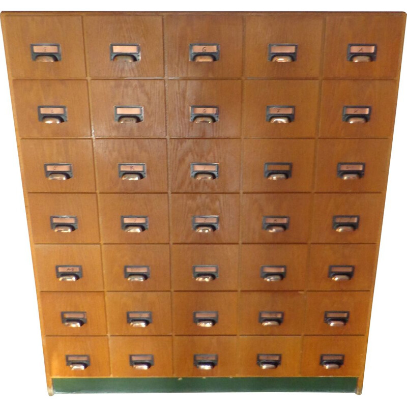 Cabinet vintage d'apothicaire