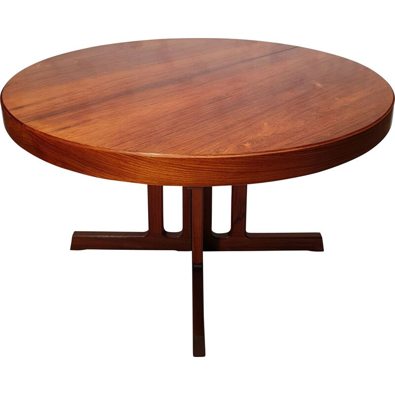 Large Scandinavian Table By Johannes Andersen For Hans Bech - Rosewood - 1968
