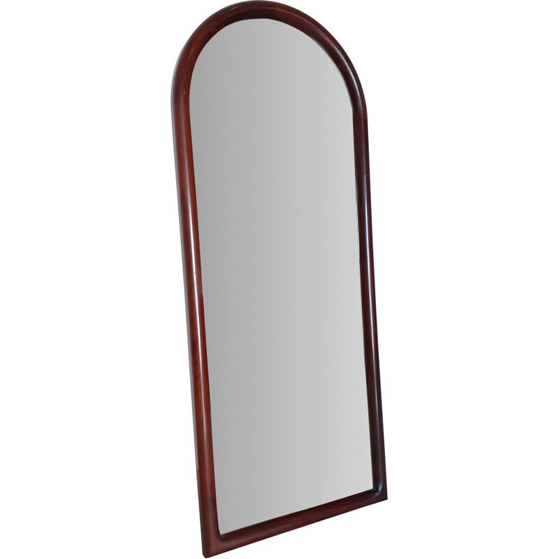 Vintage Cathedral Mirror by Vildbjerg Denmark in Rio Rosewood