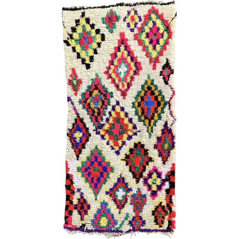 Vintage Berber carpet Azilal