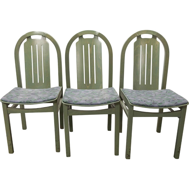 lot de 3 chaises vintage