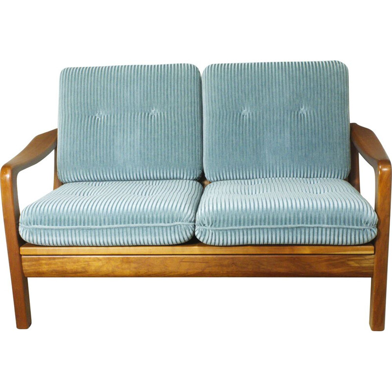 Vintage 2-seater sofa by Juul Kristensen 1960s